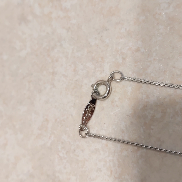 4 for $50 Silver Necklace With Pendant Signed Napier Fashion Jewelry - Picture 3 of 4